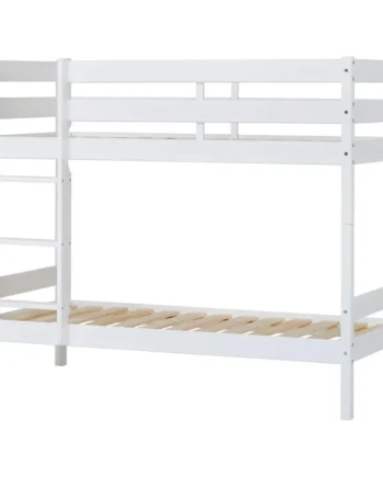 Køjeseng med Bund, Eco Comfort 70x160 cm - Hvid Tilbud!