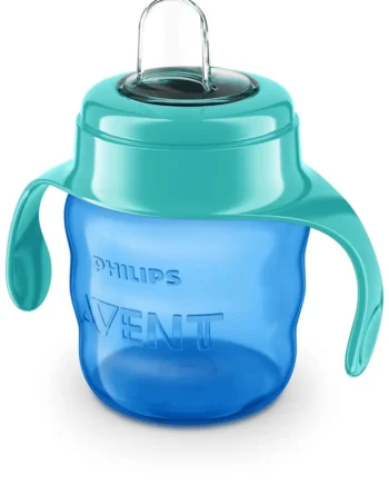 Blå Drikkekop med Blød Tud fra Philips Avent - 200 ml