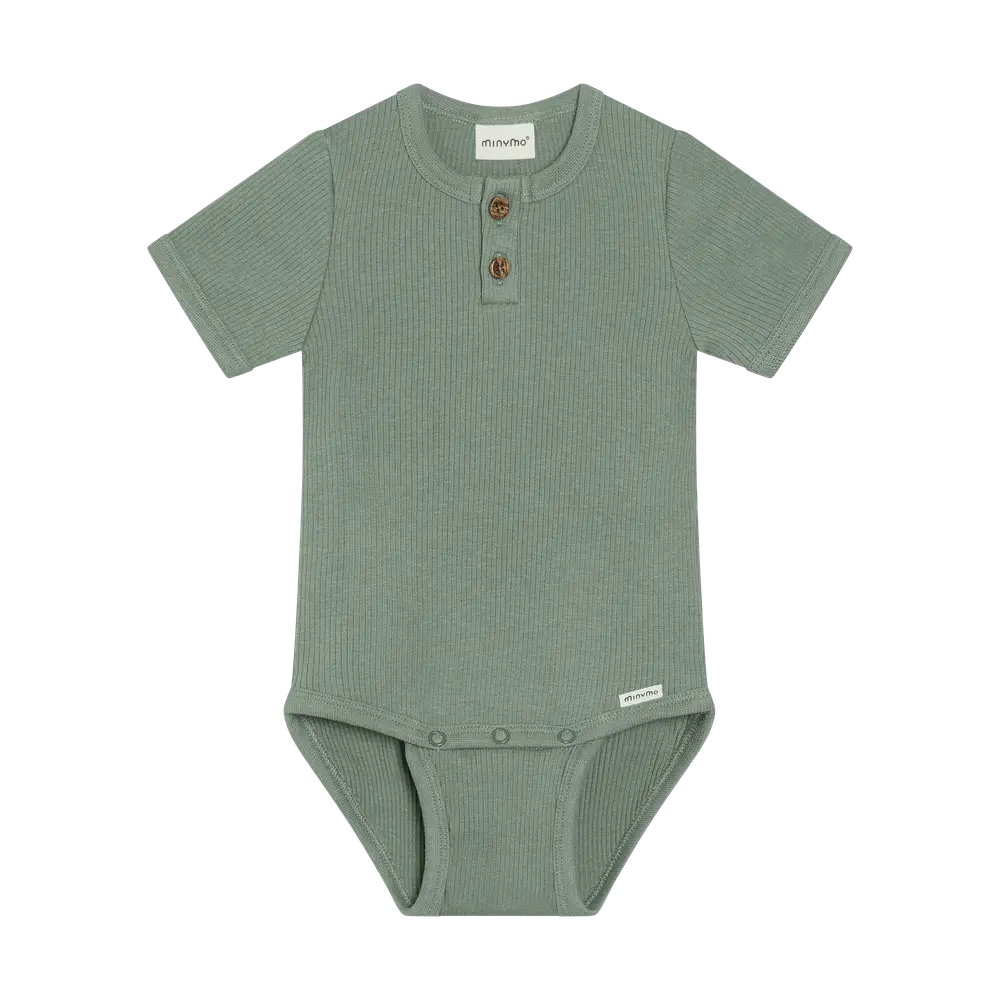 Kortærmet Rib Body Lily Pad 68