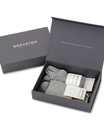 Kravle Start Pakke - Grey Melange til Baby 12-18 m
