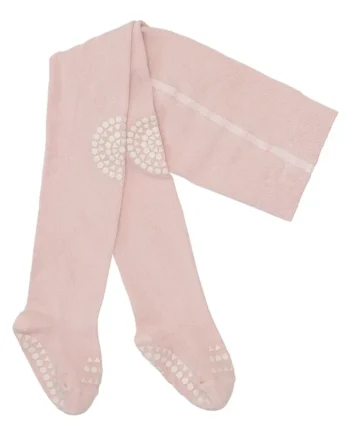 Kravle Strømpebukser i Bambus - Soft Pink til Aktive Børn