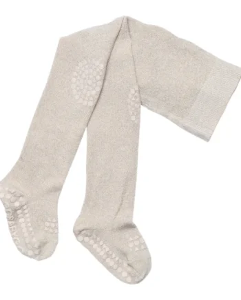 Glitrende Kravle Strømpebukser – Ivory fra Gobabygo