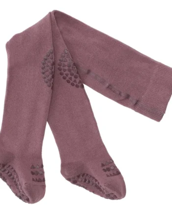 Kravle Strømpebukser i Misty Plum - Udsalg!