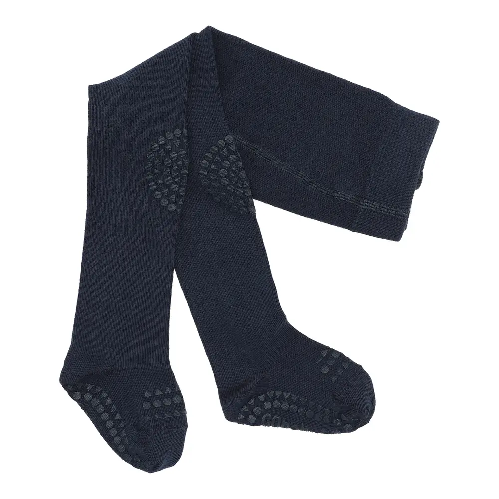 Kravle Strømpebukser i Navy Blue – Uundgåelig til dit barn!