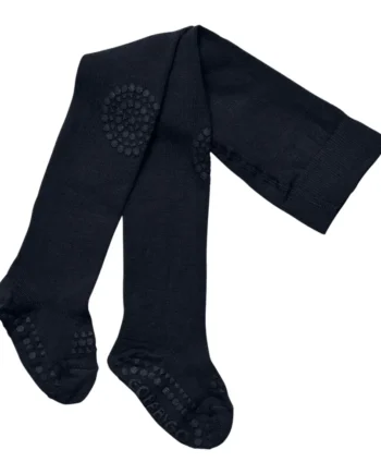 Kravle Strømpebukser i Uld - Midnight Blue Tilbud!