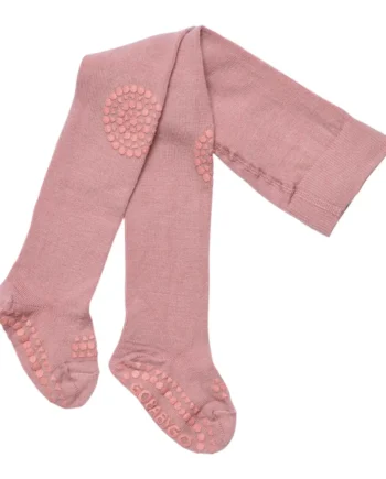Kravle Strømpebukser i Uld - Rose Blush - 12 Mdr Tilbud!