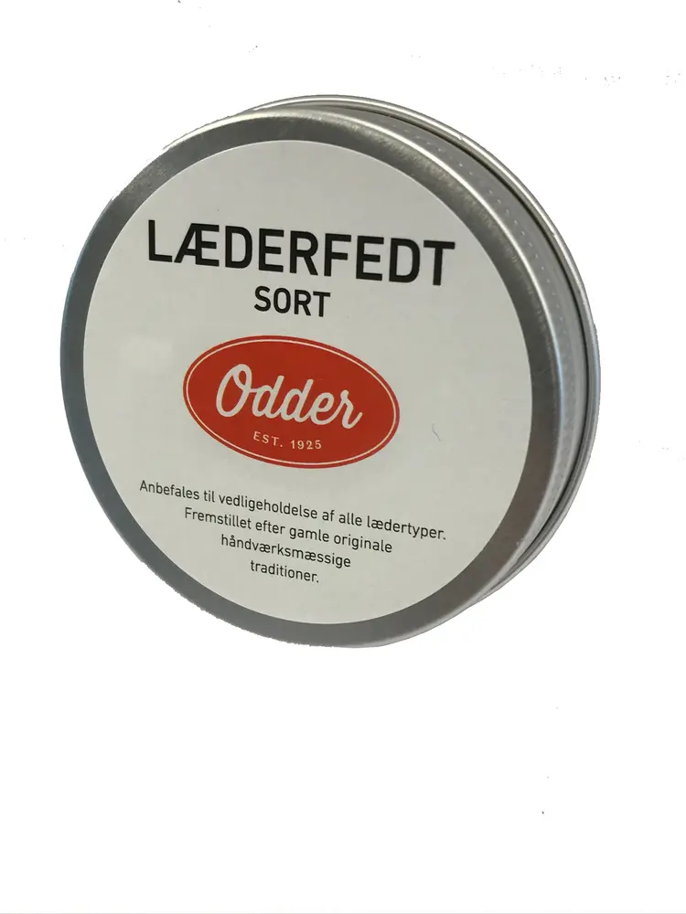 Sort Læderfedt fra Odder – Optimal Pleje til Dit Læder