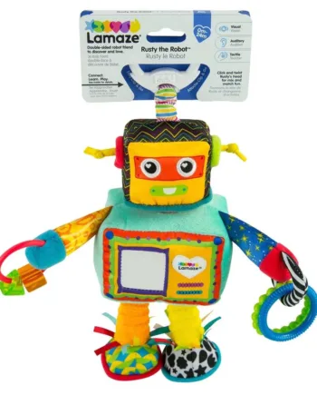 Lamaze Rusty The Robot - Sjovt Aktivitetslegetøj til Baby