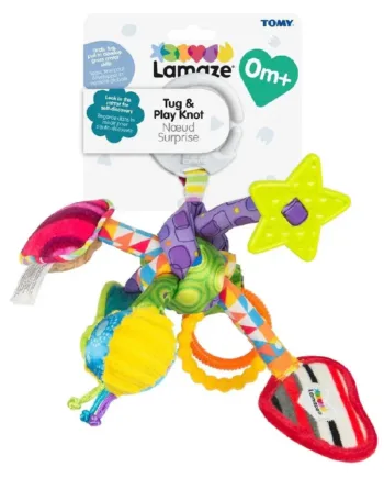 Lamaze Tug og Leg Knude – Lærerigt Legetøj til Babyer