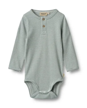 Langærmet Økologisk Body Benny til Baby - Unisex