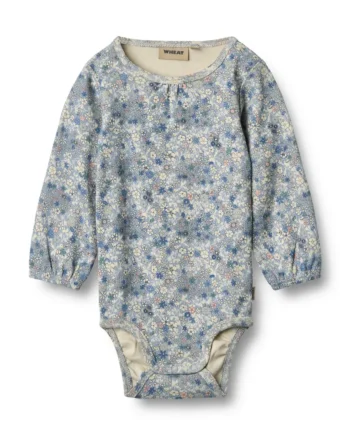 Økologisk Langærmet Body med Print fra Wheat - Must-have!