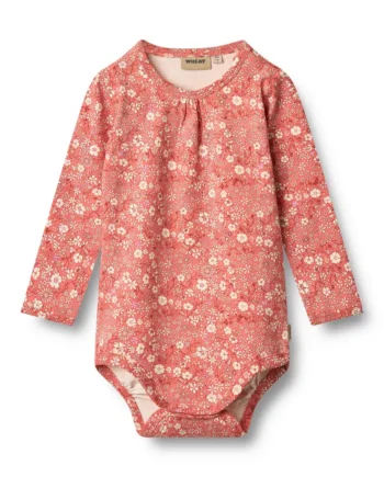 Langærmet Økologisk Body til Baby - Wheat