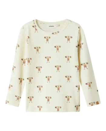 Lavo Enk Bluse - Turtledove fra Lil' Atelier til børn