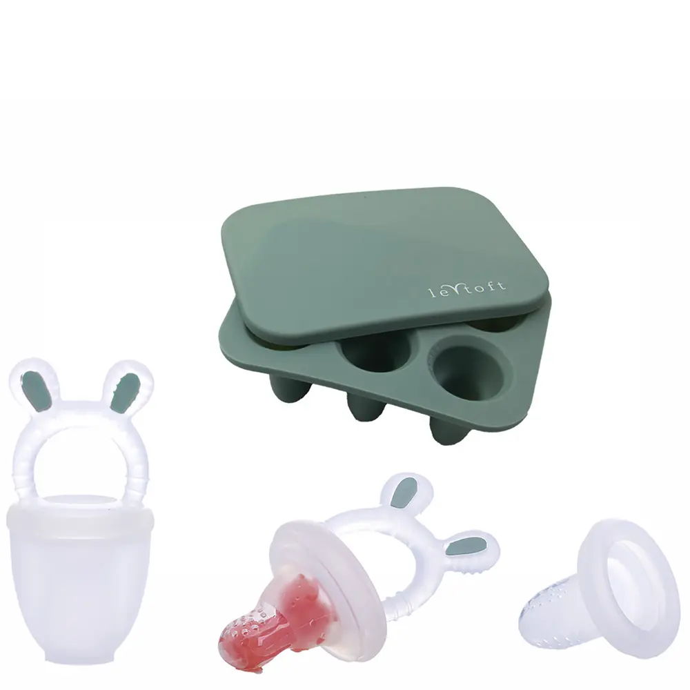 Frugtsut med Mini Fryseform - Smokey Green Tilbud!