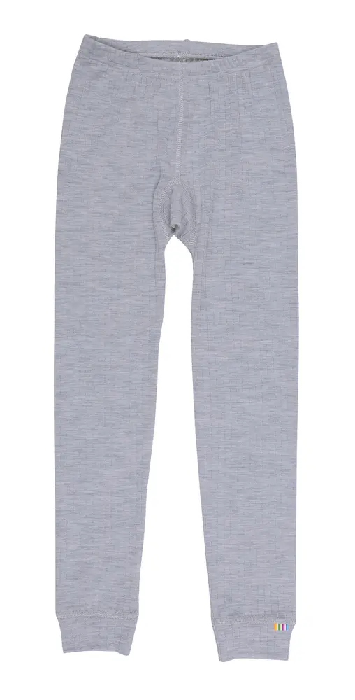 Gråmelange Uld Leggings til Børn – Komfort og Stil