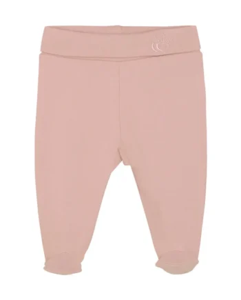 Leggings med Fødder i Solid Pale Mauve - Fantastisk Tilbud!