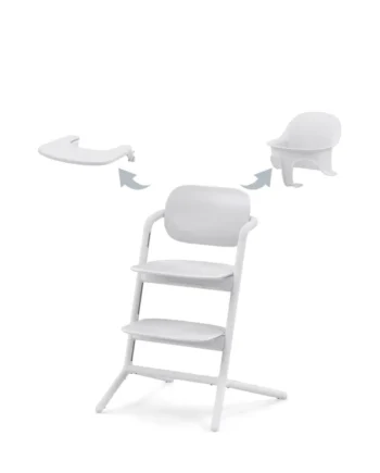 Cybex Lemo Højstol 3i1 - All White til hele familien
