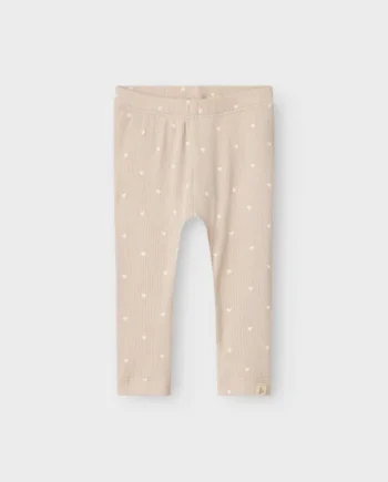 Gago Slim Leggings med Hjerter - Grå Morgentilbud
