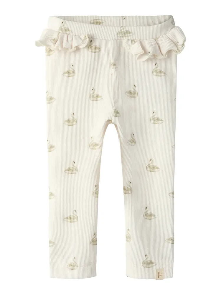 Gavo Slim Leggings i Pastel Parchment – Stilfuld Komfort!