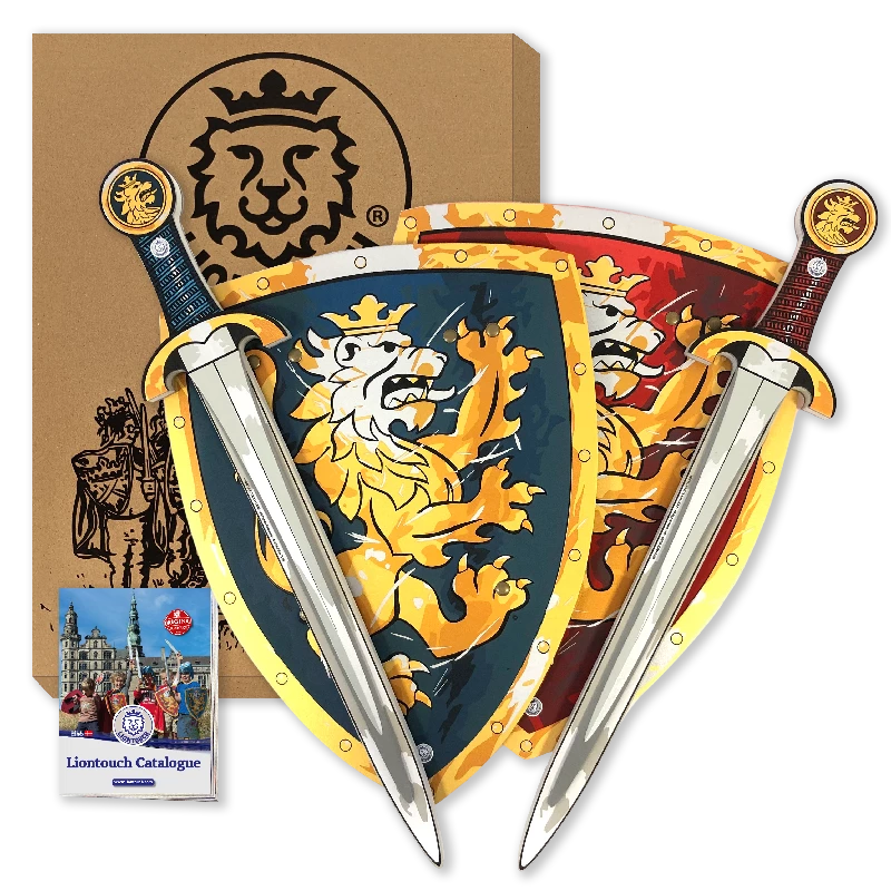 Liontouch Noble Knight Gavesæt med Sværd og Skjold