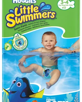 Huggies Little Swimmers Svømmebleer - 12 stk. til Vandleg