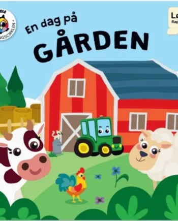 Løft Flappen: Find Dyrene På Bondegården! Interaktiv Børnebog
