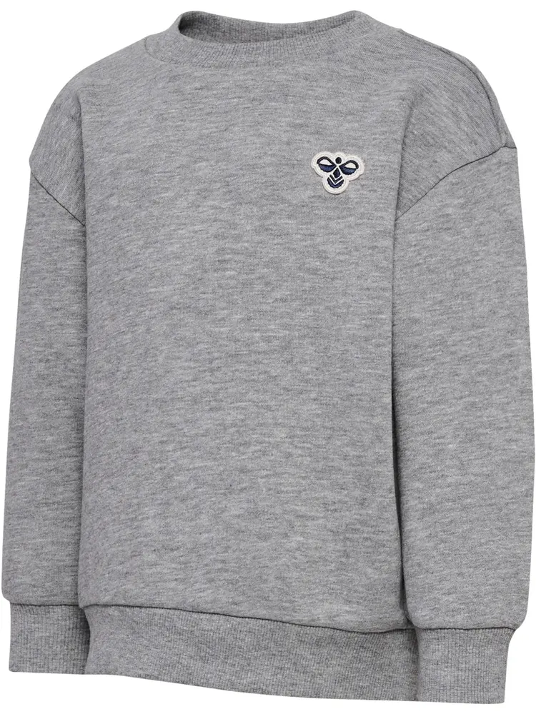 Loose Crewneck Grey Melange 104