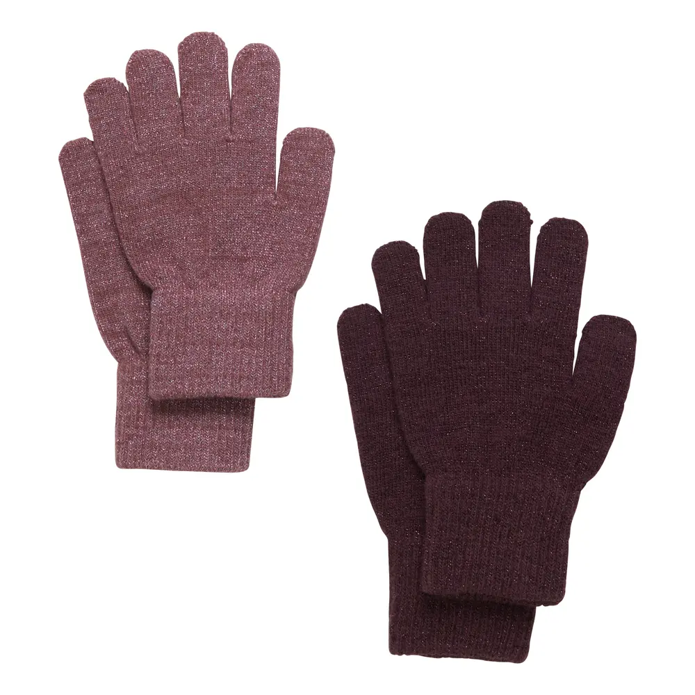 Magiske Glitter Handsker - 2-pak med glimmereffekt
