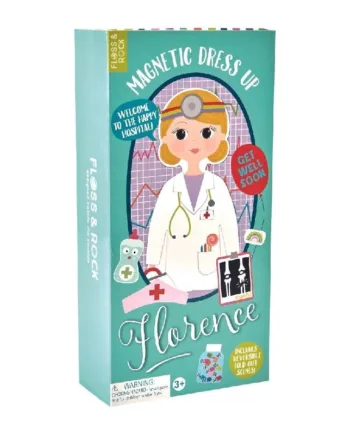Magnetisk Påklædningsfigur Florence til Kreativ Leg