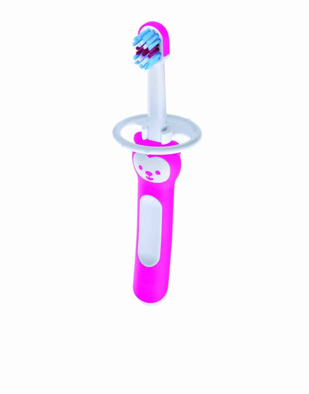 Mam Baby Tandbørste 2-pak Pink – Ergonomisk og Sikker