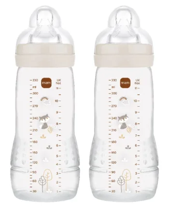 MAM Easy Active Sutteflaske 330ml 2p Neutral Tilbud