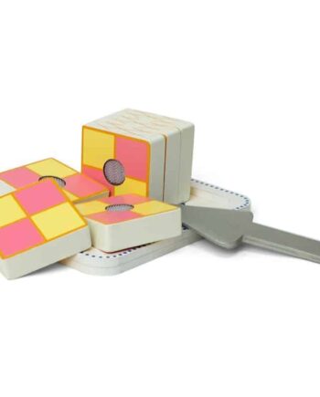 Mamamemo Battenberg Kage - Engelsk Legetøj til Leg og Hygge