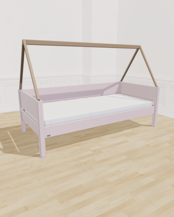 Manish-  Saga Børneseng 90x200 Natural Rose