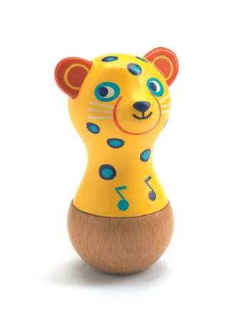 Søde Maracas Jaguar – Musiklegetøj til små musikere