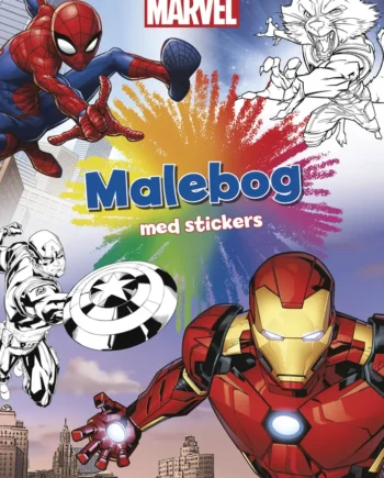 Marvel Malebog – Farvelæg Spider-Man og Venner!