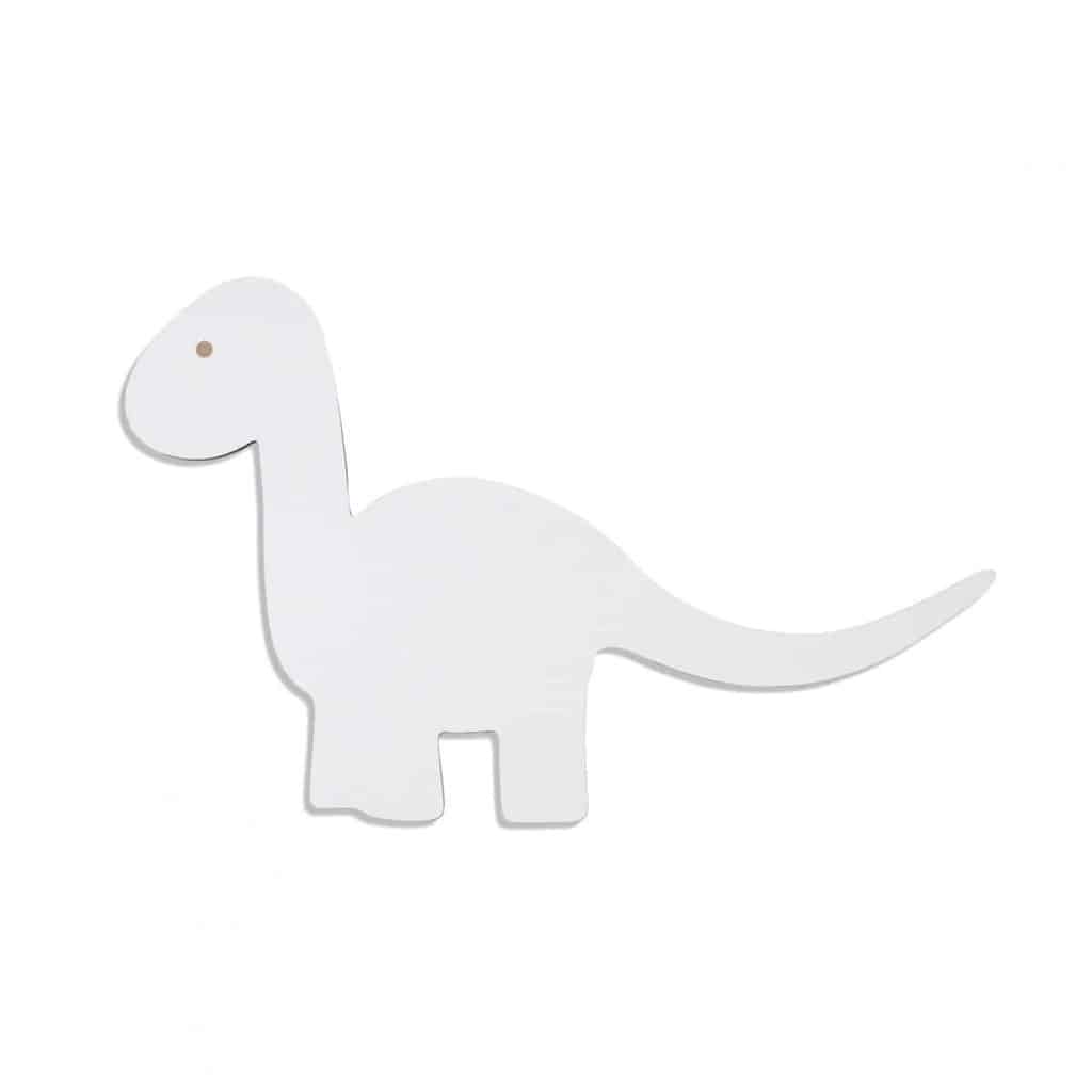 Maseliving Dino Væglampe - Hvid til Børneværelset