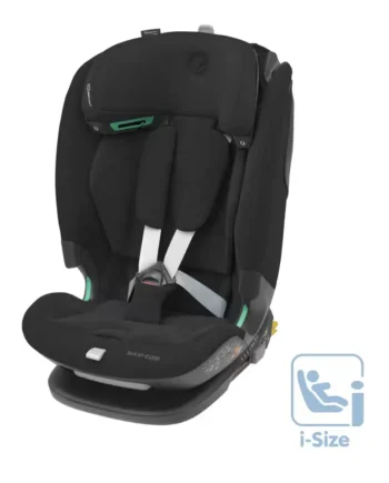 Titan Pro2 i-Size – Premium Autostol i Sort Tilbud!