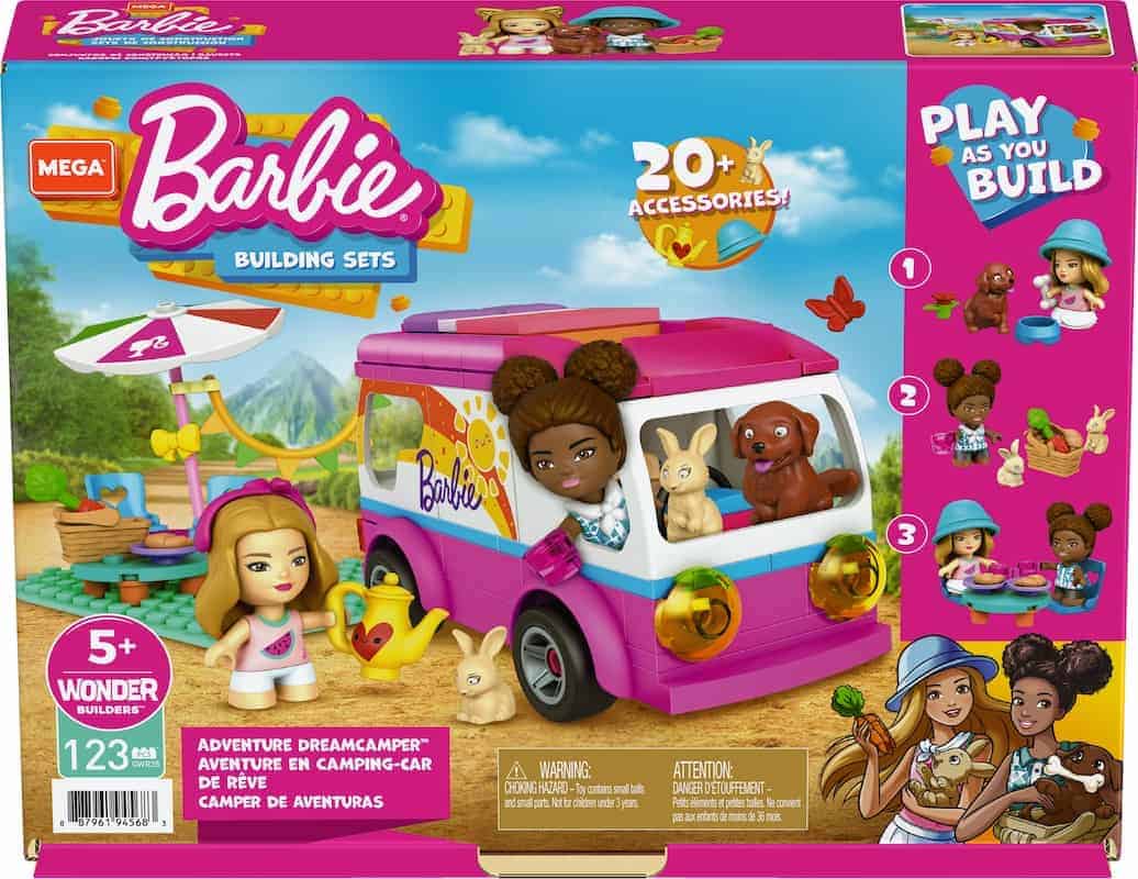 Mega Bloks Barbie Eventyr Dreamcamper Tilbud!