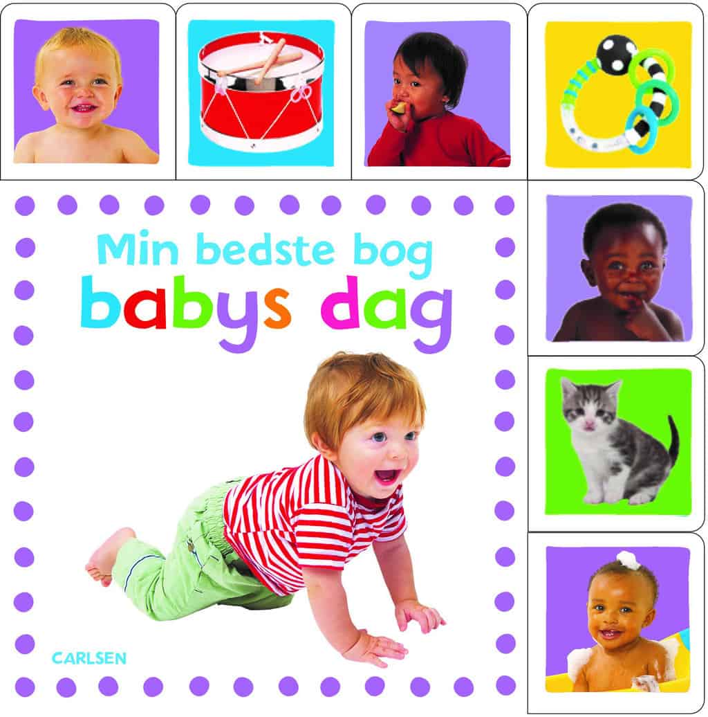 Min Bedste Bog: Babys Dag - Leg og Læring for Små Børn