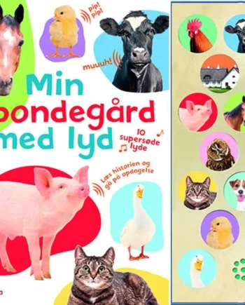 Min Bondegård Med Lyd - Sjov Lydbog til Børn