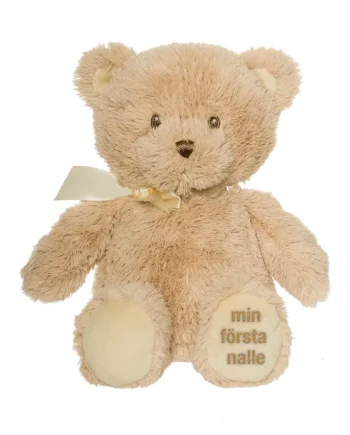 Min Første Bamse - Brun Lille 28 cm fra Teddykompaniet