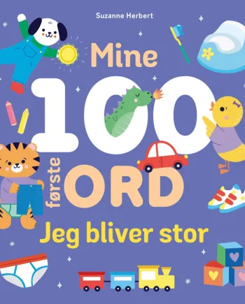 Mine 100 Første Ord - Lær sjove ord med dit barn