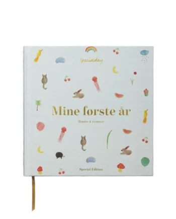 Mine Første År Scrapbog - Blå Specialudgave til Dreng