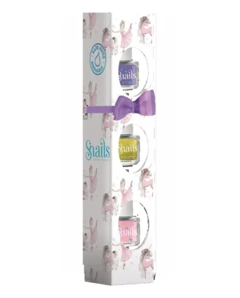 Mini Snails Ballerina - Giftfri Neglelak Sæt til Børn