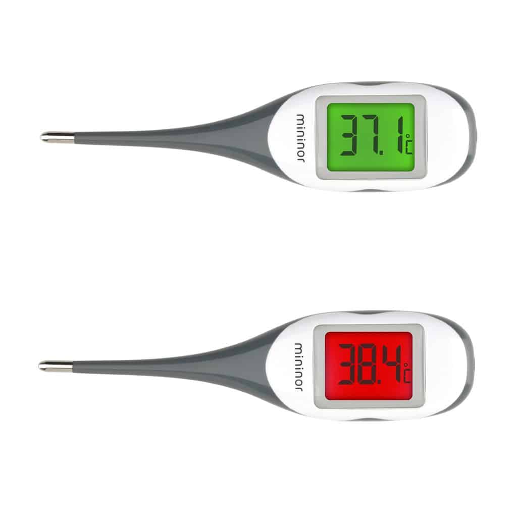 Mininor Digital Termometer - Hurtig og Præcis Febermåling