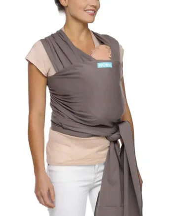 Moby Classic Wrap Slate - Bæreredskab til Babyer