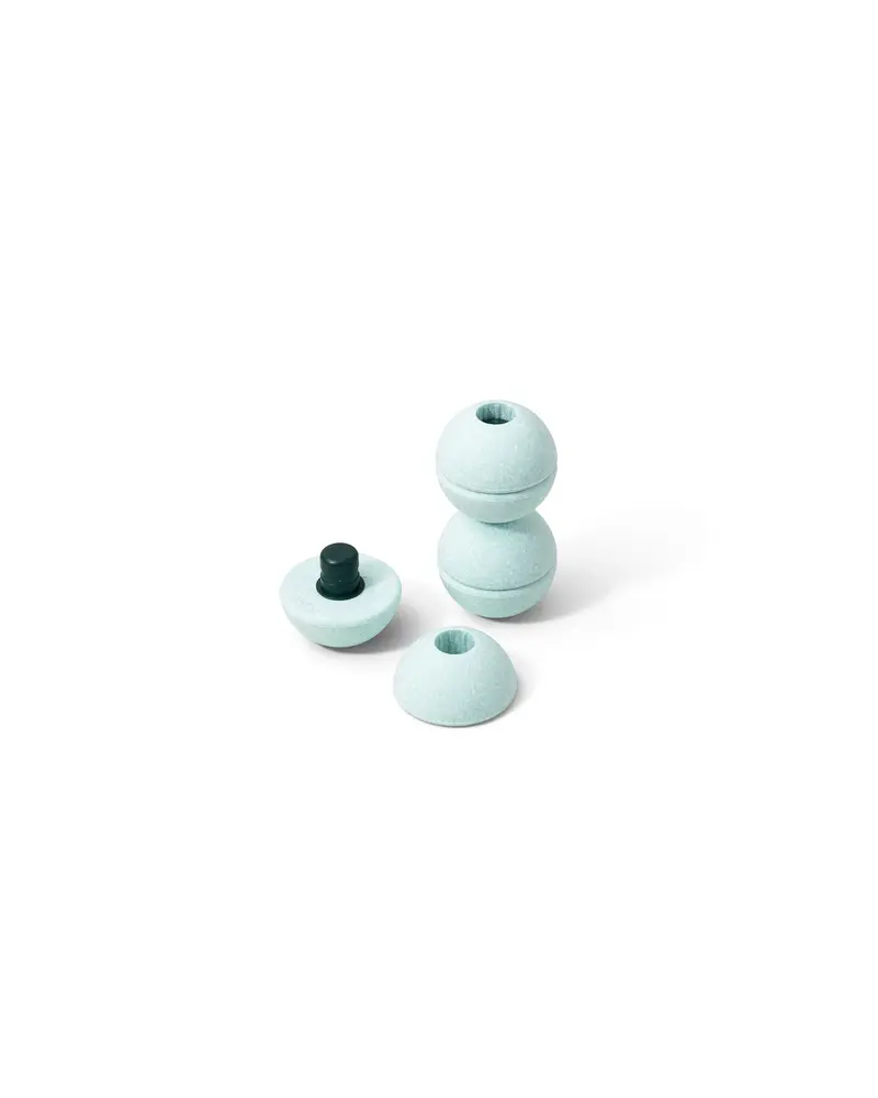 Modu 3x Skumbolde Ocean Mint Forest Green