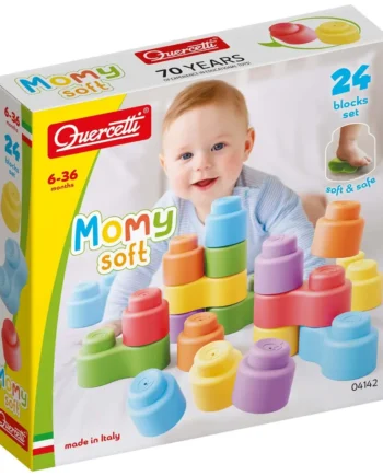 Momy Soft 24 Farverige Bløde Klodser til Kreativ Leg