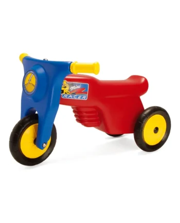 Rød Gummihjul Motorcykel fra Dantoy - Sjov til Børn!