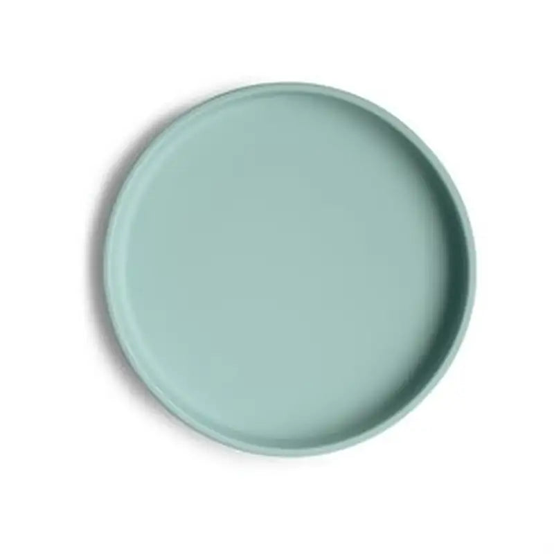 Mushie Skridsikker Silikone Tallerken - Cambridge Blue